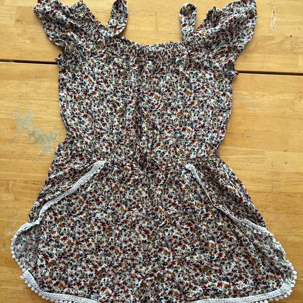 Zunie Multicolor Floral Jumpsuit